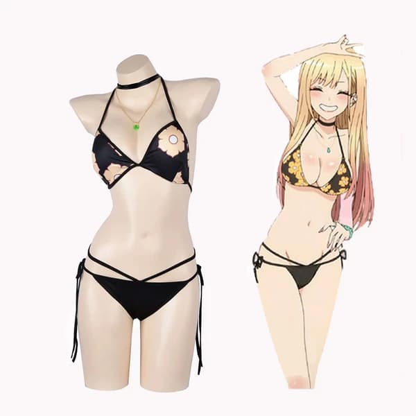 Anime Meu Vestido Querido Marin Cosplay Traje Terno De Natação Feminino Acessórios Halloween