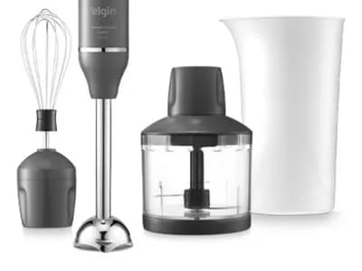 Mixer Power Inox 3 Em 1 600w Elgin Lunar -