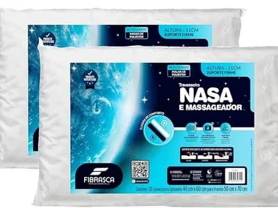Kit 2 peças Travesseiro Nasa Up 3