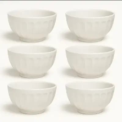 Kit tigelas de porcelana